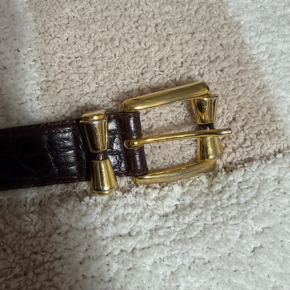 Tarox leather belt